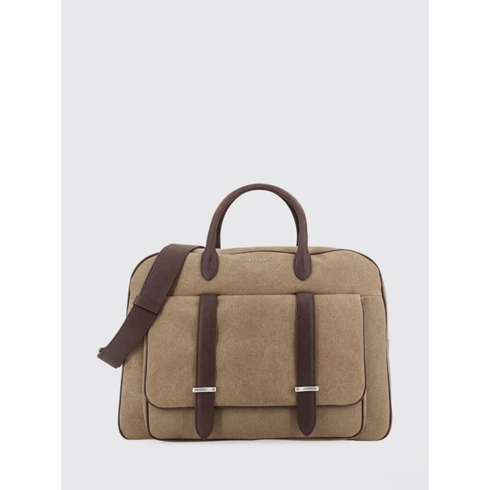 Orciani Men Safari Suede Suitcase Orciani
